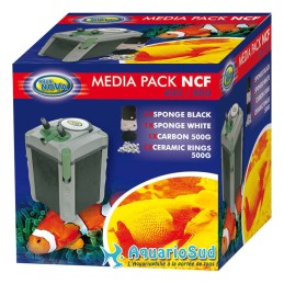 Paquete de medios AQUA NOVA para filtro NCF-600/800
