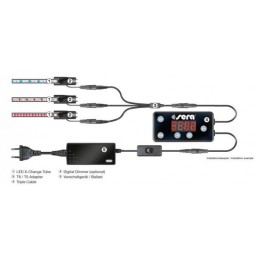 SERA Led X-Change Tube Luce diurna fredda 660 mm 16W