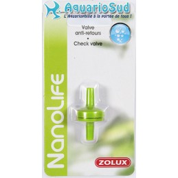 Valvola di non ritorno ZOLUX per tubo dell'aria da 4/6 mm per proteggere la pompa dell'aria.