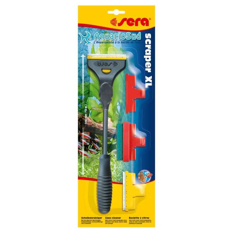 SERA Scraper XL - Raschietto per la pulizia dell'acquario