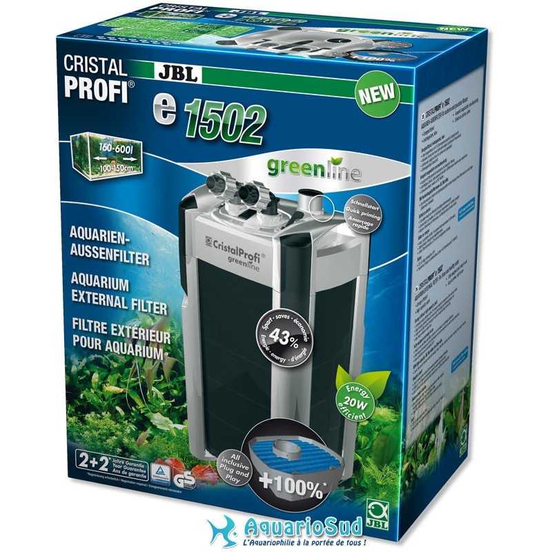 JBL CristalProfi e1502 greenline per acquari da 200 a 700 litri