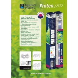 SISTEMAS DE ACUARIO Proten Led Agua Dulce 20W - Ext. de 60 a 90 cm