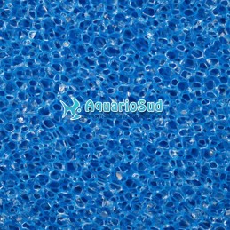 Pannello in schiuma blu 100x100x5 cm | Grana media per trattenere le impurità.