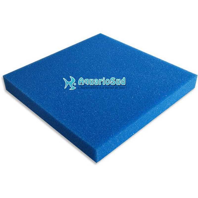 Tablero Espuma Azul 100x100x5 cm | Grano medio para retener impurezas.