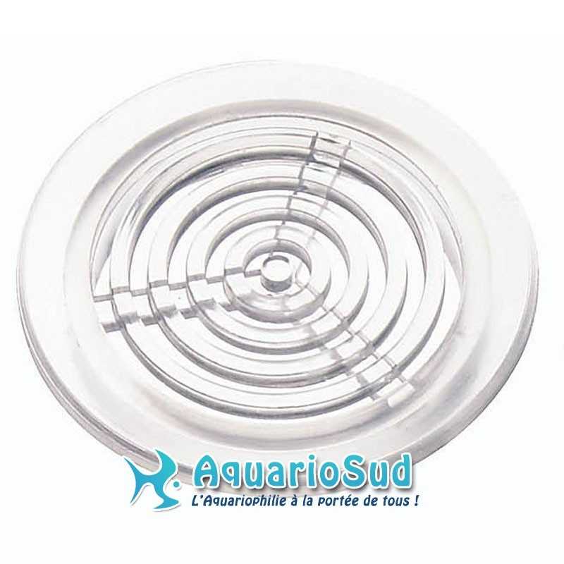 Griglia rotonda trasparente AQUA MEDIC - 40 mm