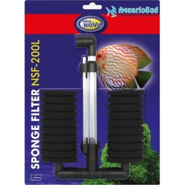 Filtro de refuerzo doble AQUA NOVA NSF-200L