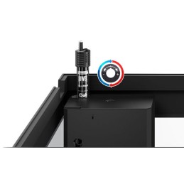 JUWEL Vision 450 LED Schwarz mit SBX-Gehäuse