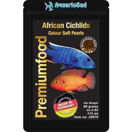 Perlas de color para cíclidos africanos DISCUSFOOD - 80 gr