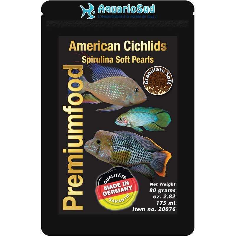 Perlas de espirulina para cíclidos americanos DISCUSFOOD