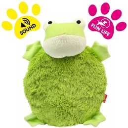 DOG LIFE STYLE Peluche Grenouille