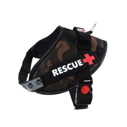 Imbragatura mimetica per cani RESCUE Plus