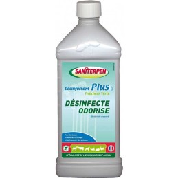 SANITERPEN Désinfectant Plus - Fraicheur Verte - 1 Litre