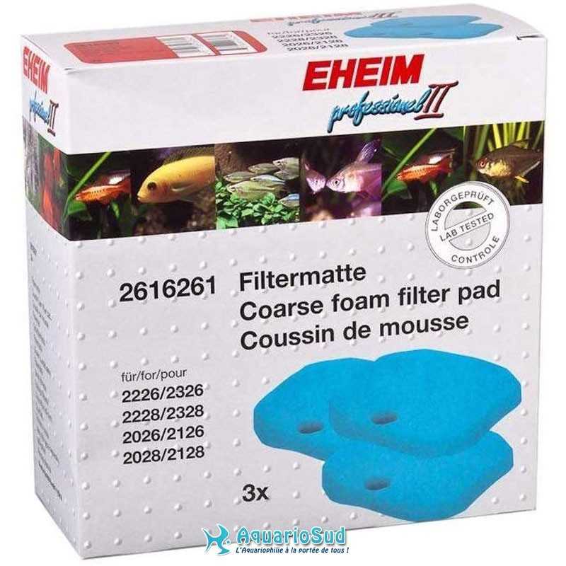 EHEIM - Mousses filtrantes pour filtre Experience 150/250 (Eheim 2222-2224/2422-2424)
