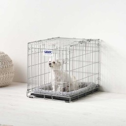 SAVIC Cage pliable Dog Résidence 61 cm - Occupée
