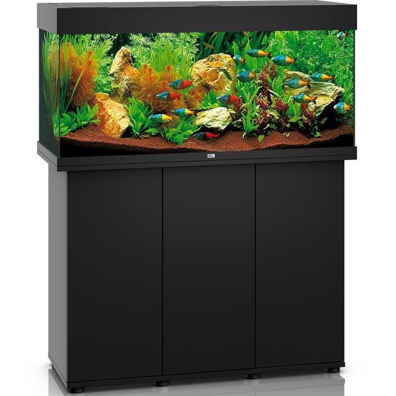 JUWEL Rio 180 Line LED avec Meuble SBX noir