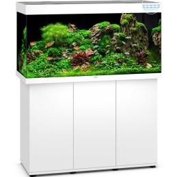 JUWEL Rio 350 Line LED con gabinete blanco