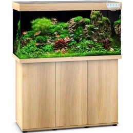 JUWEL Rio 350 Line LED con gabinete de roble claro