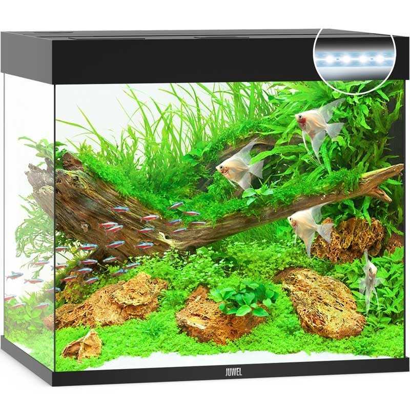 Aquarium JUWEL Lido 200 Line Led noir