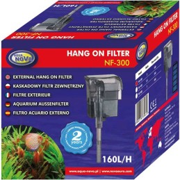 Filtro de cascada AQUA NOVA NF-300 para acuarios de hasta 60 litros