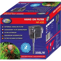 AQUA NOVA NF-450 Wasserfallfilter für Aquarien bis 80 Liter