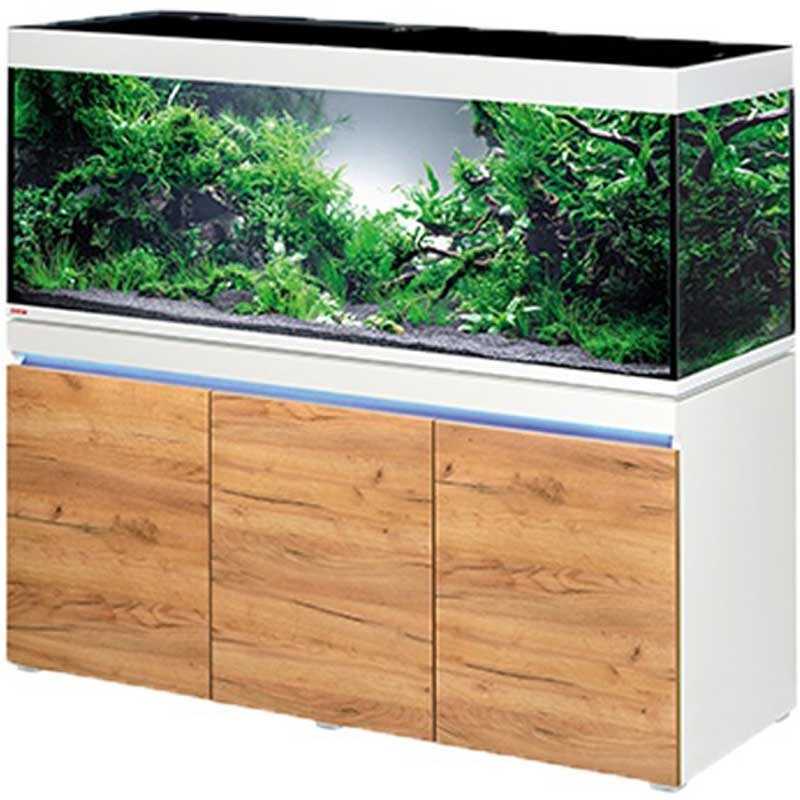 EHEIM Incpiria 530 avec meuble blanc alpin/nature
