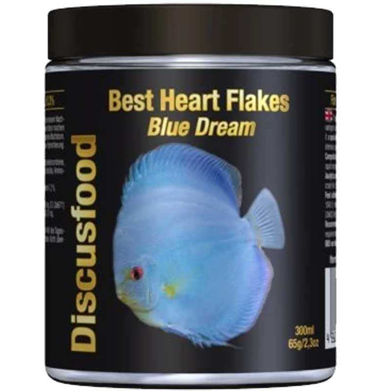 DISCUSFOOD Beste Herzflocken Blue Dream 65g