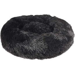 Coussin rond anti-stress pour chien Ø 90cm - Colori noir