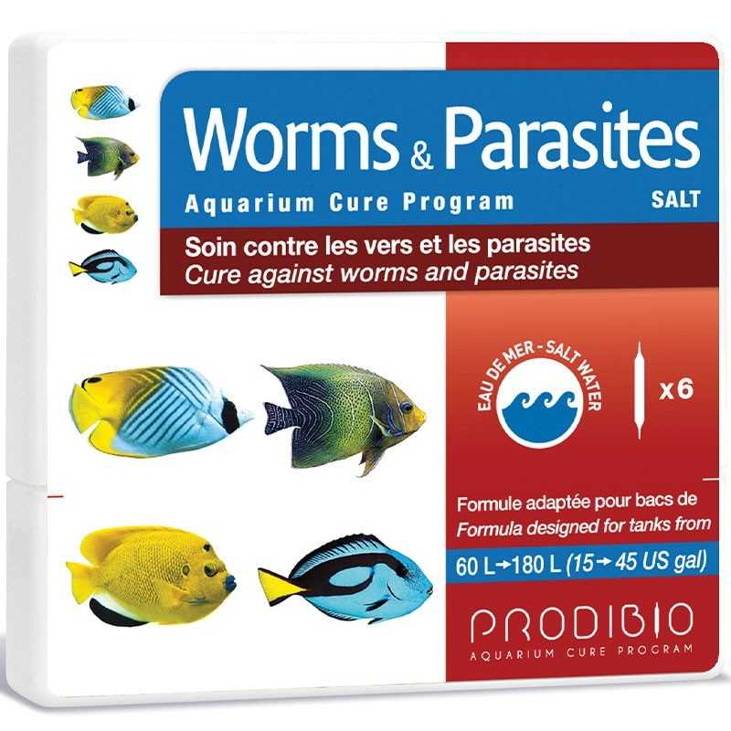 PRODIBIO Würmer- und Parasitensalz 6 Ampullen