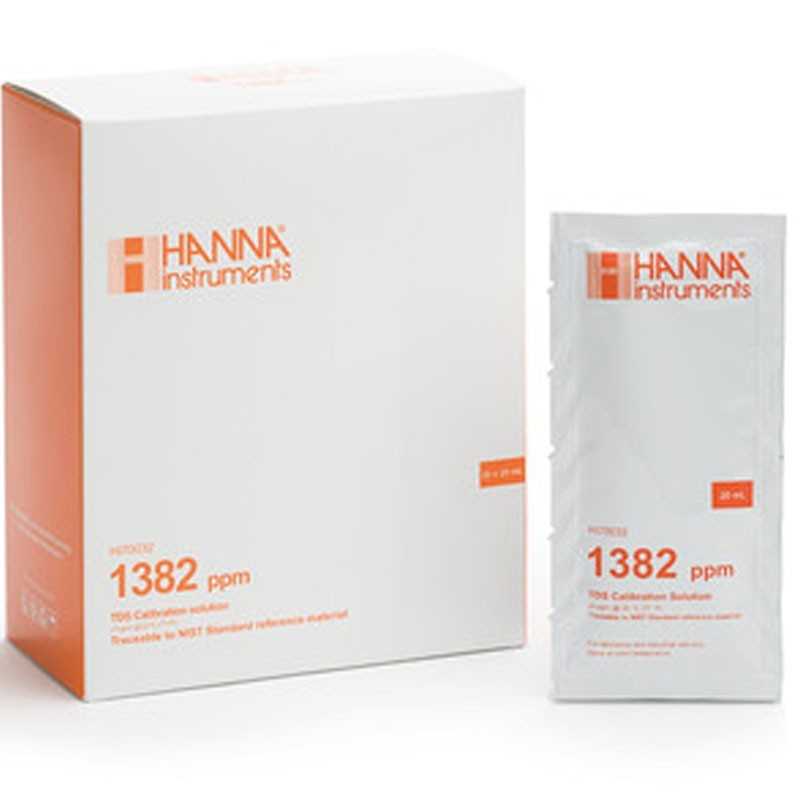 HANNA HI70032 Pufferlösung 1382 mg/l - 25 Beutel à 20 ml