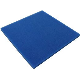 JBL Mousse bleue 50x50x5cm - Grain fin (30 ppi)