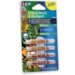 PRODIBIO Chloral Reset & BioDigest Nano - 4 ampollas