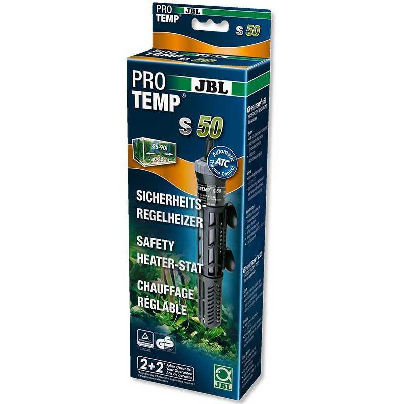 JBL ProTemp S - Calentador de acuario de 25 a 300 vatios