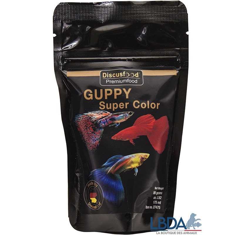 DISCUSFOOD Guppy Super Color Granulat Soft 80gr - Ref 27475