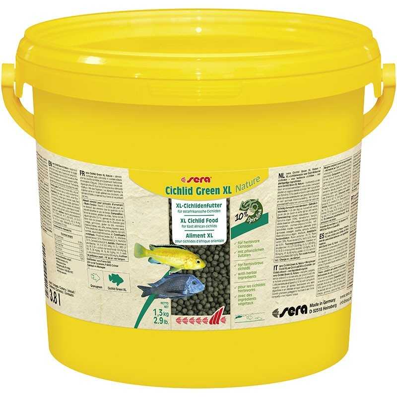 SERA Cichlid Green XL Nature 3800ml