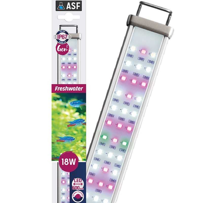 SISTEMAS DE ACUARIO Proten Led Agua Dulce 18W - Ext. de 60 a 90 cm