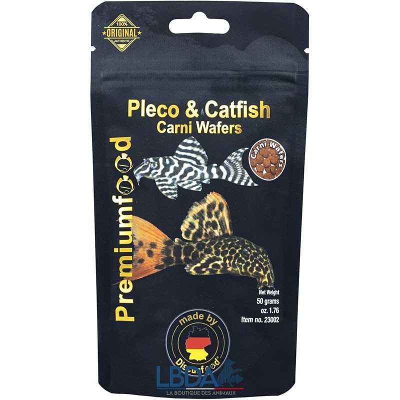 Obleas de carne de pleco y bagre DISCUSFOOD 50 g