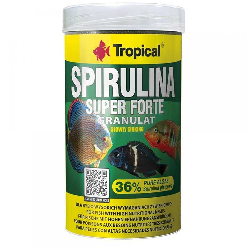 TROPICAL Super Spirulina Forte Granulado 36% - 100ml