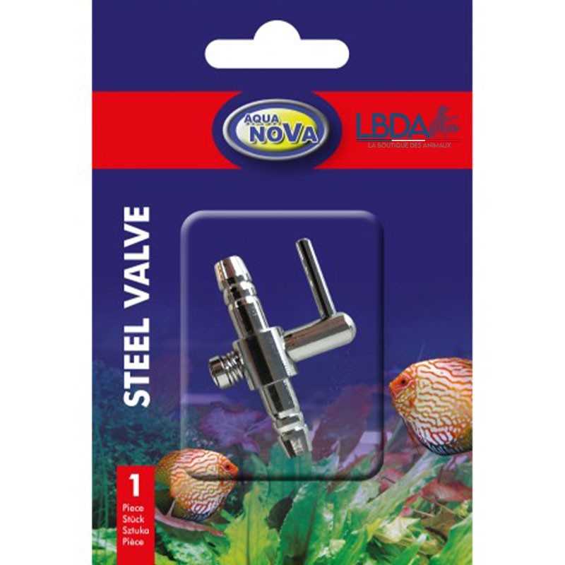AQUA NOVA Rubinetto dritto in metallo - 1 uscita