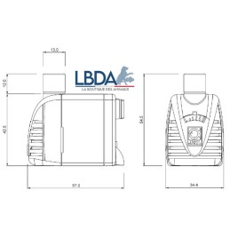 JBL ProFlow t500 - Bomba de agua para acuario