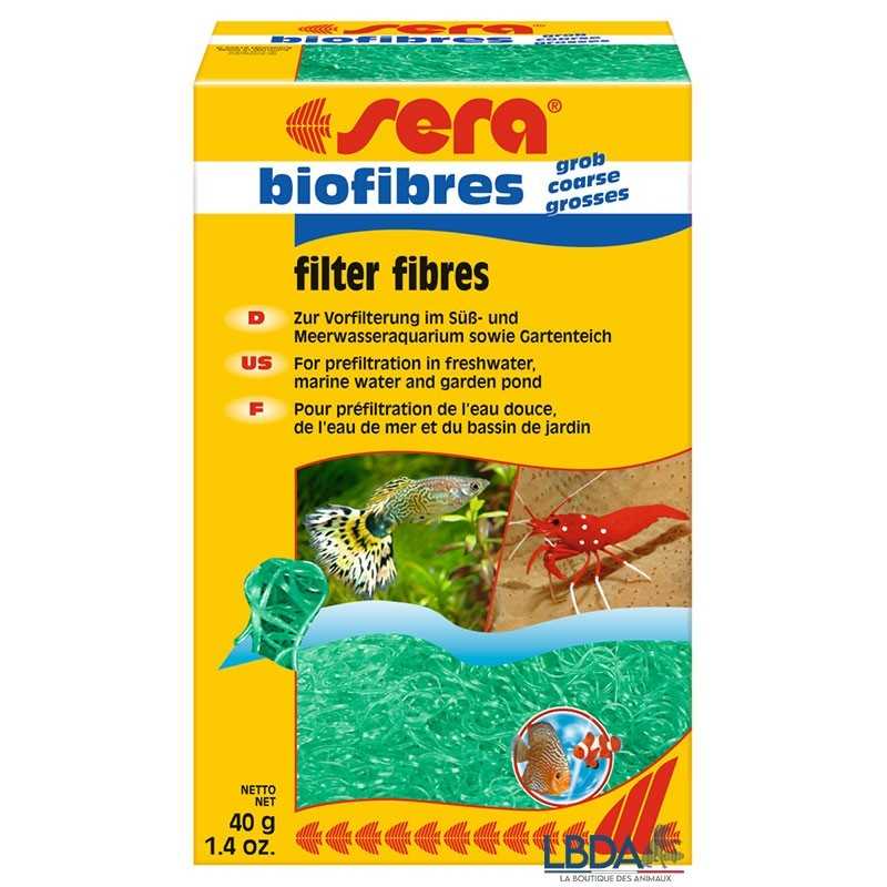 SERA biofibre grossolane - 40 g di fibre filtranti