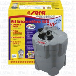 SERA Fil Bioactive 130 UV - Filtro externo para acuarios