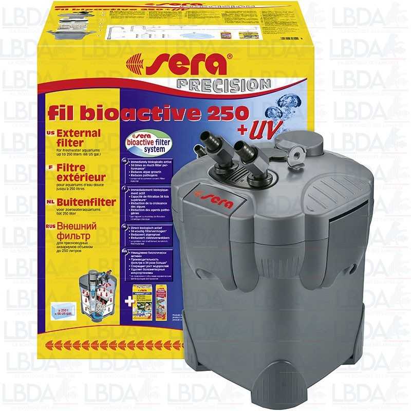SERA Fil Bioactive 250 UV - Filtro esterno per acquari