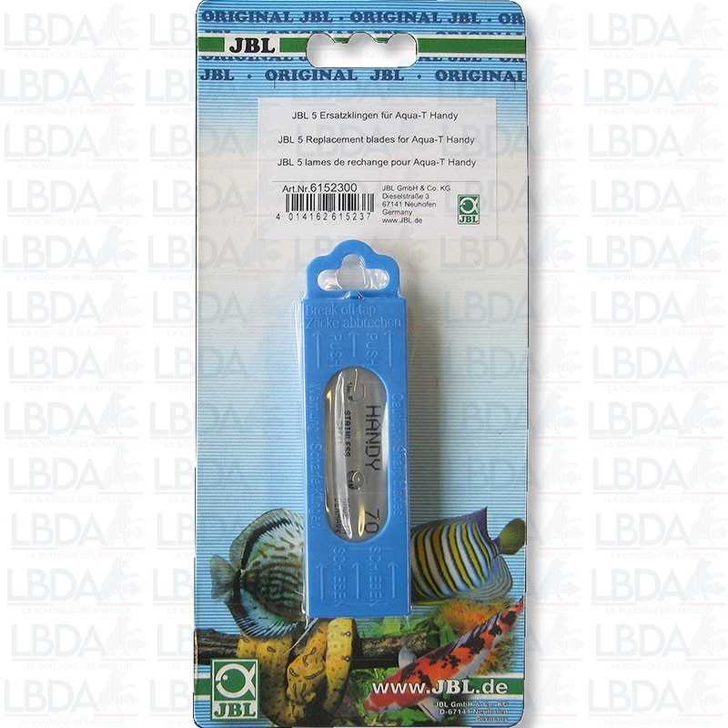 Jeu de 5 Lames de rechange JBL Aqua-T Handy 70mm