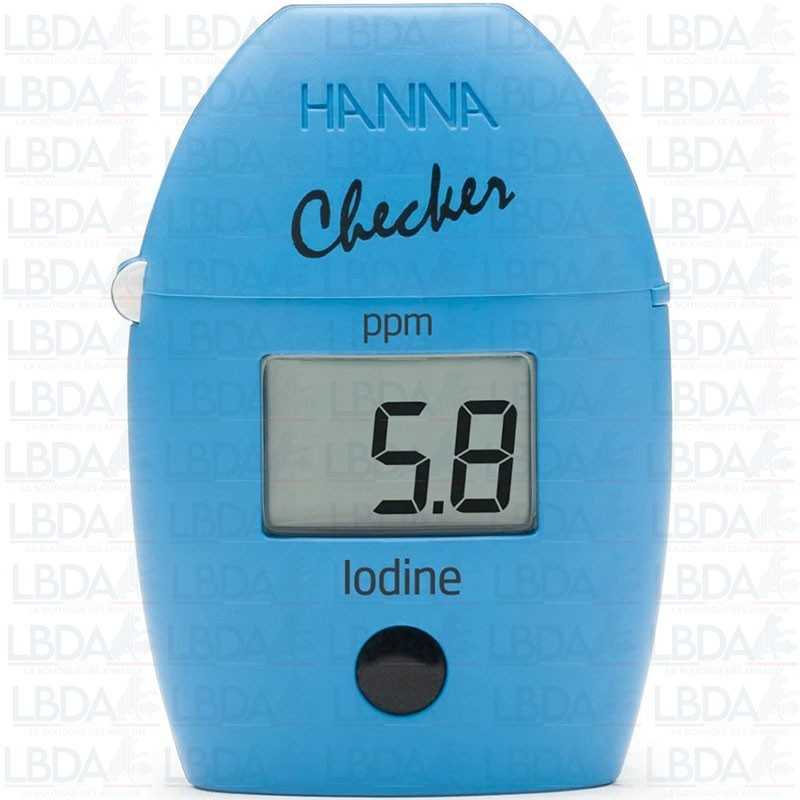 Minifotómetro comprobador de iodo HC de HANNA INSTRUMENTS - HI718