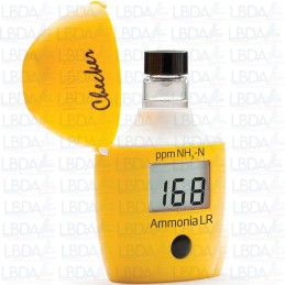 Mini fotómetro comprobador de amoníaco HC HI700 de HANNA INSTRUMENTS, rango estrecho (hasta 3,00 mg/L)
