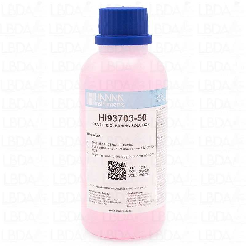 HANNA INSTRUMENTS HI93703-50 - Soluzione detergente per cuvette di misura