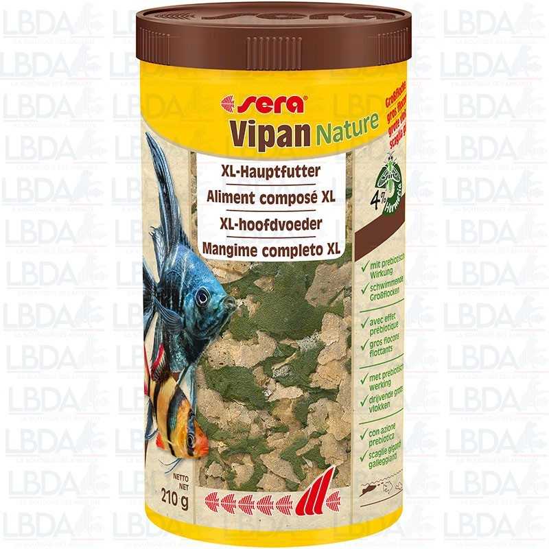 SERA Vipan Nature Große Flocken 1 Liter