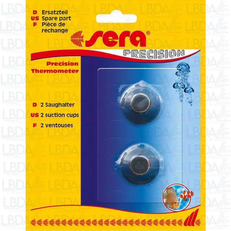 Ventosa SERA con orificio de 5/6 mm - Juego de 2 piezas