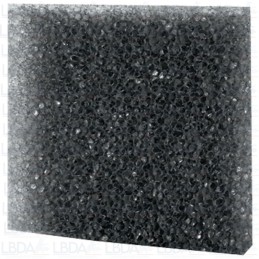 HOBBY Plaque de Mousse Noire 50x50x2cm - 10 ppi