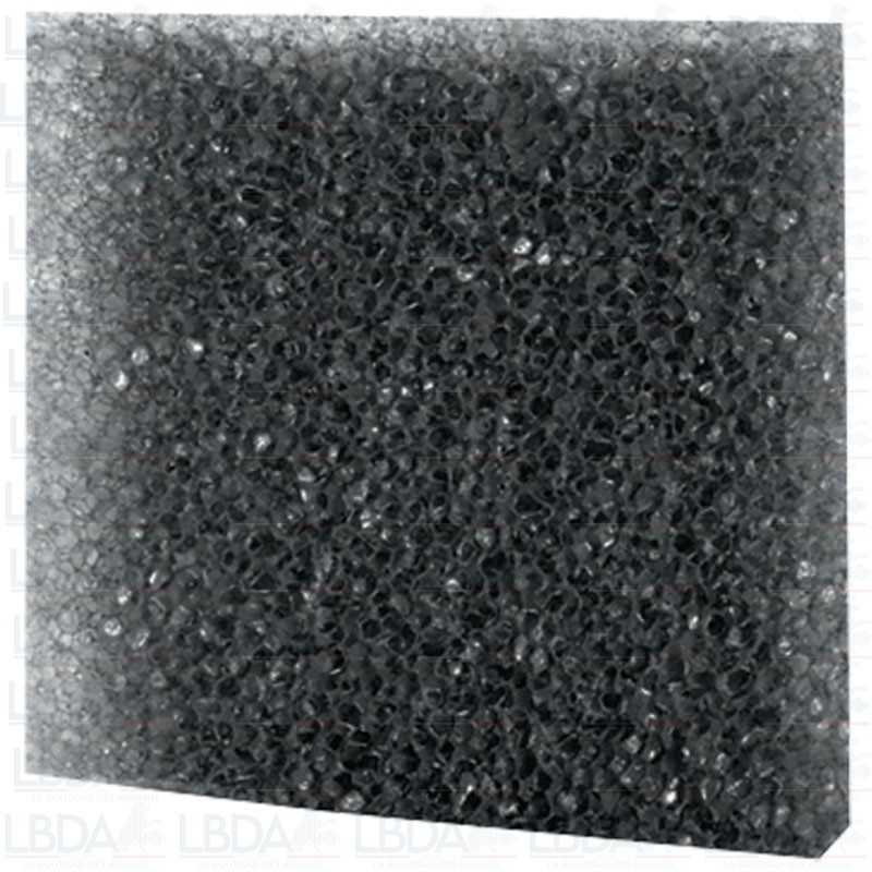 HOBBY Plaque de Mousse Noire 50x50x3cm - 10 ppi